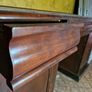 Georgian or Regency period mahogany side board with wine racks Image 7