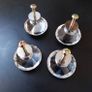 Crystal knobs x 4, new 40mm. Reduced to E8 Image 2
