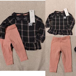 Beautiful 2 piece baby outfit, top & bottoms, new