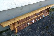Rustic Stove Mantle / Shelf / Coat &amp; Hat Rack