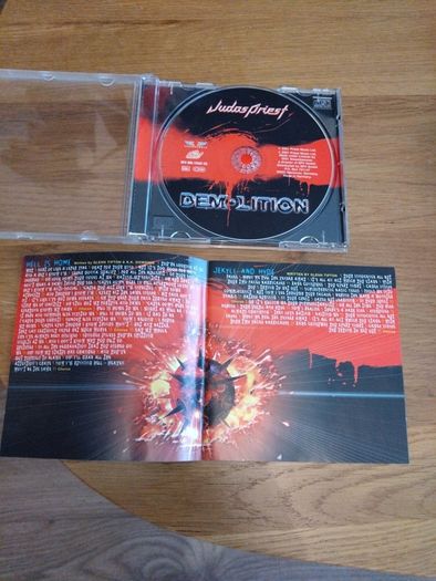Judas Priest Demolition Rare OOP CD