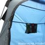 Shower tent changing tent Shower tent with skylight Changing tent with standing height Equipment tent 5000mm UV 50+ Image 3