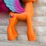 My Little Pony Make Your Mark Toy Ribbon Hairstyles Sunny Starscout approx.  16 cm. Used Please see photos Image 4