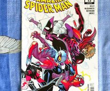 The Amazing Spider-Man 12 Issue LGY 976 2025 Marvel Comics Spiderman Miles Morales Spider Gwen Ghost Spider