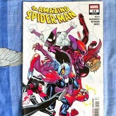The Amazing Spider-Man 12 Issue LGY 976 2025 Marvel Comics Spiderman Miles Morales Spider Gwen Ghost Spider