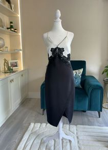 Reduced: Brand-New Stunning Black-and-White Lipsy Dress