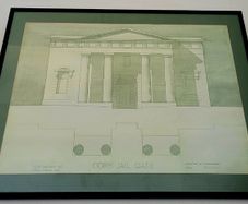"Cork Jail Gate" Architectural Drawing