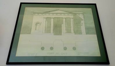 "Cork Jail Gate" Architectural Drawing
