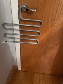 Three S Shaped Metal Hangers