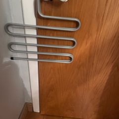 Three S Shaped Metal Hangers