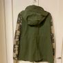 Women's River Island Khaki and Knit Sleeve Jacket Image 2