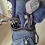 Golf clubs and bag Image 3