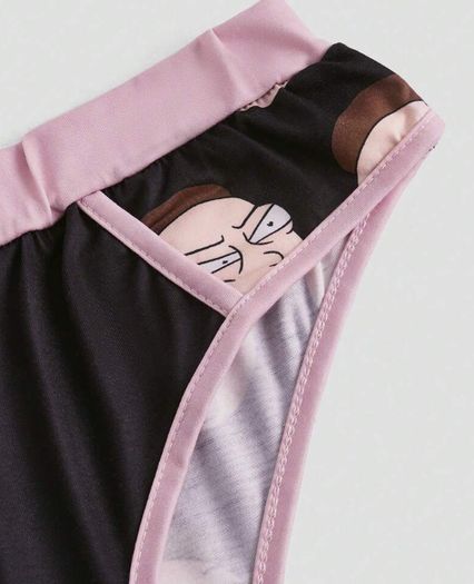 Rick and Morty 2 piece Lingerie Set