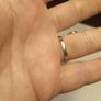 Large Vintage Unisex Sterling Silver Ring Image 3