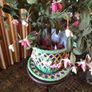 Rare huge Majolica Jardiniere with Matching tray Image 2