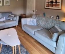 2 x 3 seater sofas