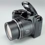 Nikon Coolpix L110, a black bridge-style digital camera Image 3