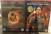 The Hunger Games &amp; sequel Catching Fire Dvd collection jennifer lawrence