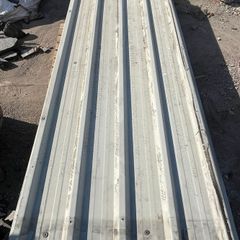 30 Corrugated Metal Roofing Sheets 2.45m x 0.98m  Good Condition