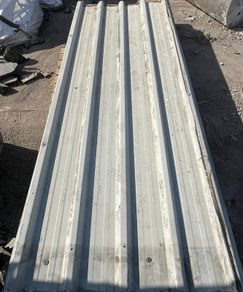 30 Corrugated Metal Roofing Sheets 2.45m x 0.98m  Good Condition
