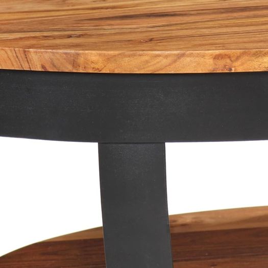 Coffee Table 65x65x32 cm Solid Acacia Wood
