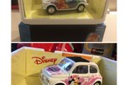 Disney Fiat 500 lot Scale 1/16