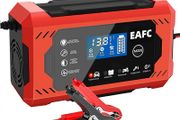 Car Battery Charger 6A 12V Car and Motorcycle Battery Charging Device Lead-acid Battery Smart Repair LCD Display