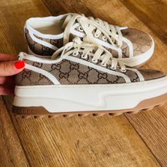 GG platformed sneakers