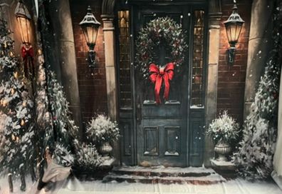 Christmas photography backdrop