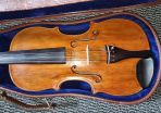 Violin 4/4 Hopf Violin from approx.1875. Rare Double stamped. In Very good condition