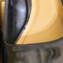 Black patent peep toe shoes Image 4