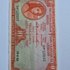 1963 ten shillings banknote