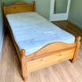 Pine single bed Image 2