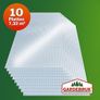 10 x Double Wall Sheets, 6 mm, Can Be Cut to Size, 121 x 60.5 cm, Polycarbonate UV-Resistant, Clear, Twin-Wall Panels, Greenhouse Panels, Multi-Wall Sheets Image 3