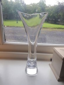 Tall Glass Vase