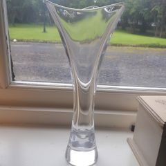 Tall Glass Vase