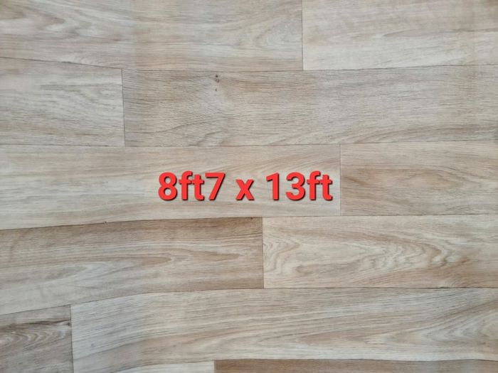 lino 8ft7 x 13ft