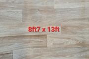 lino 8ft7 x 13ft