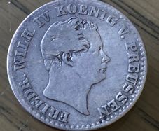 PRUSSIA 2-1/2 Silber Groschen 1842A Silver