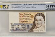 Ireland 1999 5 Pounds Banknote Note Replacement McAuley PCGS Choice Unc 64 PPQ