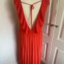 Orange Zara dress size 14 Image 4
