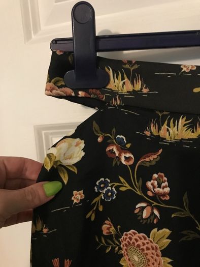 zara maxi skirt