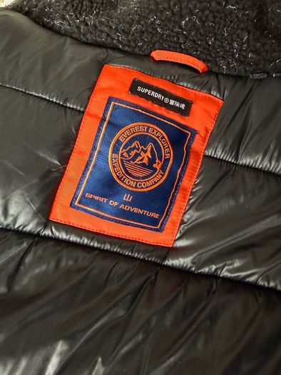 Superdry Everest Explorer Parka. Orange XL