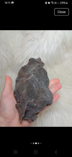 large black chalcedony specimen