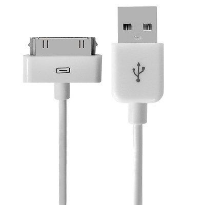 USB Data Cable for iPhone 3GS/3G, iPhone 4 & 4S, New iPad (iPad 3) / iPad 2/iPad