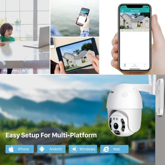 Wireless CCTV Camera With Night Vision Recording