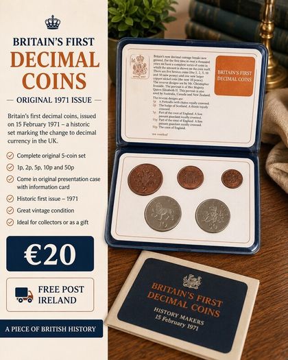 Britain's first decimal coins