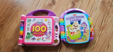 100 words and music rhymes interactive learning books