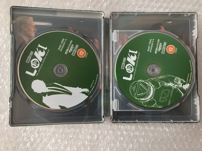 Loki Season Two 4K Steelbook Marvel Studios Dolby Atmos