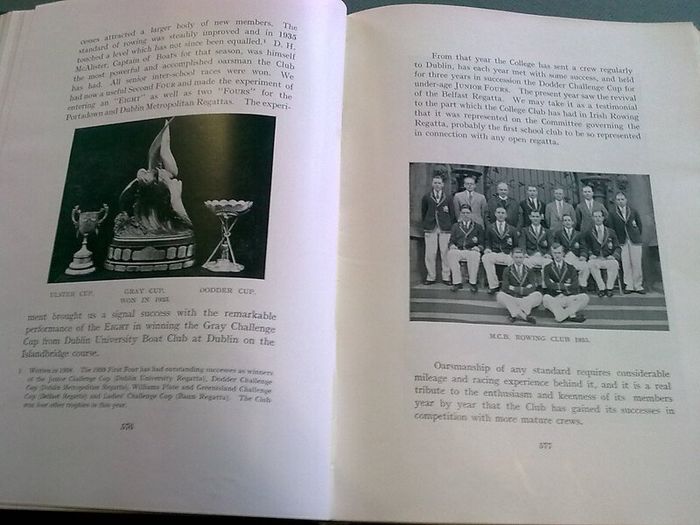 2 volumes Methodist College Belfast 1868-1938 + 1 other book Ireland history